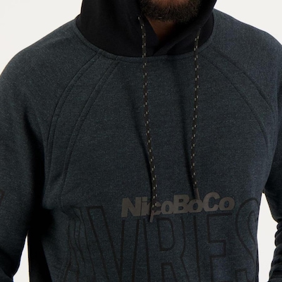 Blusão de Moletom Nicoboco Betoho - Masculino - Foto 4