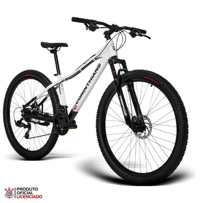 Bicicleta GTS M1 Corinthians Oficial Aro 29 - Freio a Disco - Câmbio Shimano - 21 Marchas - Feminina - Foto 2