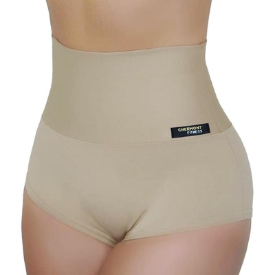 Shorts Calcinha Cintura Alta Cinta Modeladora Chermont - Feminino - Foto 1