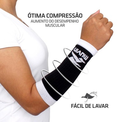 Kit de Manguitos Curtos Voleibol Elite com 6 unidades - Adulto - Foto 2