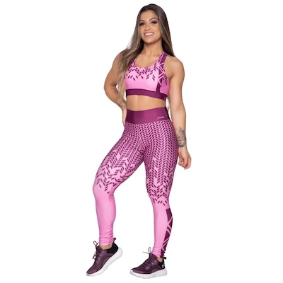 Top Fitness AVA Fitness Wear Sublimado - Adulto - Foto 4