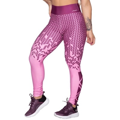Calça Legging AVA Fitness Wear Sublimada - Feminina - Foto 1