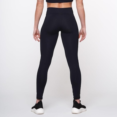 Calça Legging AVA Fitness Wear Suplex Poliamida Abertura no Joelho - Feminina - Foto 2