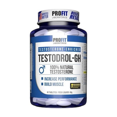 Testodrol Gh 100% Natural Profit Labs - 60 Tabletes - Foto 1