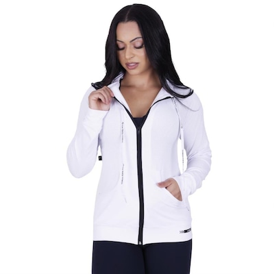 Jaqueta com CapuzOrbis Fitness Esportivo Dry Aero Bolso - Feminina - Foto 1