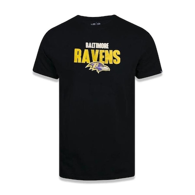 Camiseta New Era Baltimore Ravens Bold - Masculina - Foto 1
