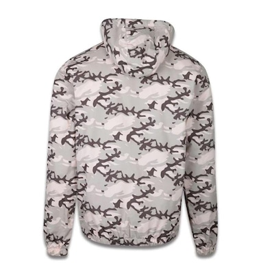 Jaqueta New Era Corta Vento Windbreaker Camuflada NFL Las Vegas Raiders Neutral Wild - Masculino - Foto 2
