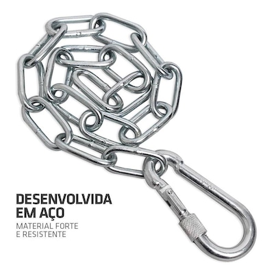 Kit de Corrente para Saco de Pancada 50cm - Foto 3