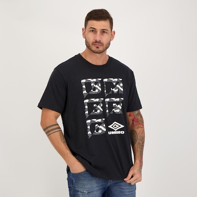 Camiseta Umbro Large Duo Camouflage - Masculina - Foto 2