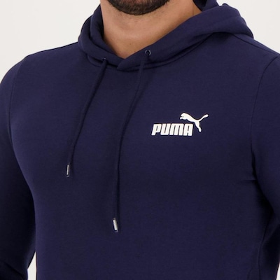 Blusão de Moletom Puma ESS Small Logo FL - Masculino - Foto 4