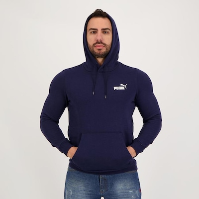 Blusão de Moletom Puma ESS Small Logo FL - Masculino - Foto 5