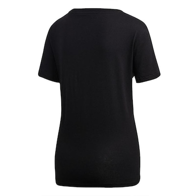 Camiseta adidas Essentials Linear Slim - Feminina - Foto 2