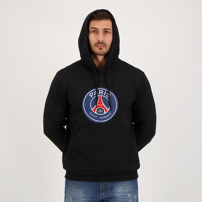 Blusão de Moletom PSG Futfanatics Flacee - Masculino - Foto 5