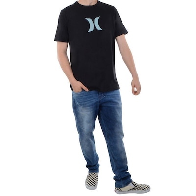 Camiseta Hurley Icon Classic - Masculina - Foto 3
