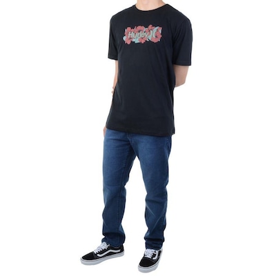 Camiseta Hurley Flower - Masculina - Foto 5