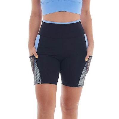 Bermuda Sandy Fitness Cross com Bolso - Feminina - Foto 1