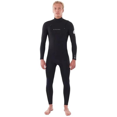 Long John Rip Curl Dawn Patrol 3/2mm Chest Zip Black - Masculino - Foto 2
