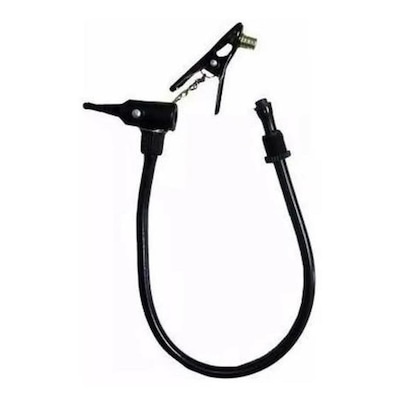 Bomba de Ar para Encher Pneu Moto Carro Bicicleta Boia 30cm Wg Sports - Foto 4