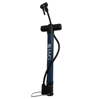 Bomba de Ar para Encher Pneu Moto Carro Bicicleta Boia 30cm Wg Sports - Foto 5