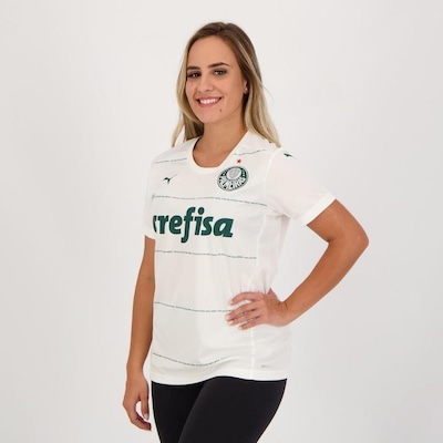 Camisa Palmeiras Puma II 2022 - Feminina - Foto 2