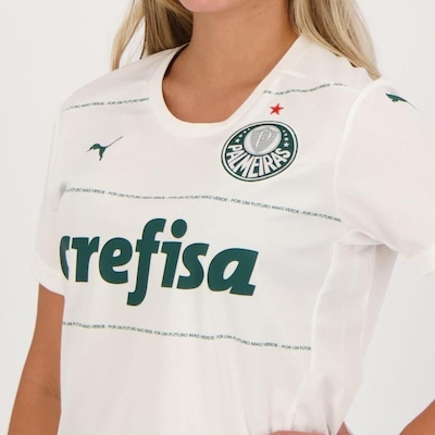 Camisa Palmeiras Puma II 2022 - Feminina - Foto 4