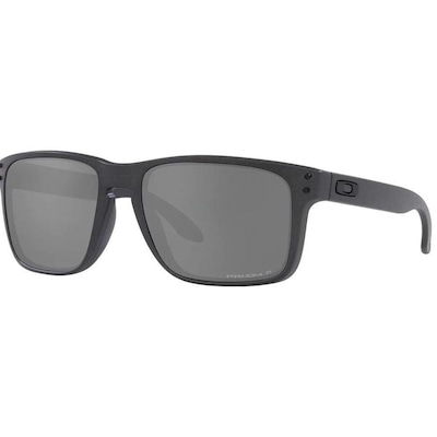Óculos de Sol Oakley Holbrook XL Steel Prizm Black Polarized - Unissex - Foto 1