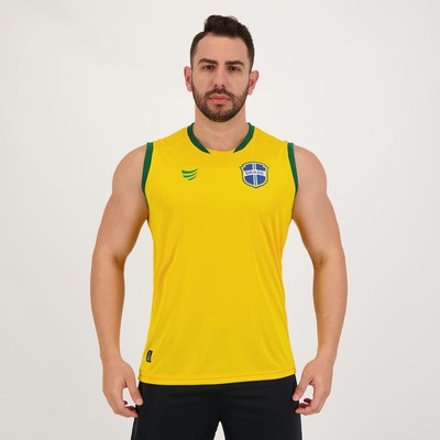 Camiseta Regata Super Bolla Copa Ouro Brasil - Masculina - Foto 1