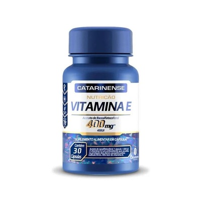 Vitamina E 400mg Catarinense Pharma - 30 cápsulas - Foto 1