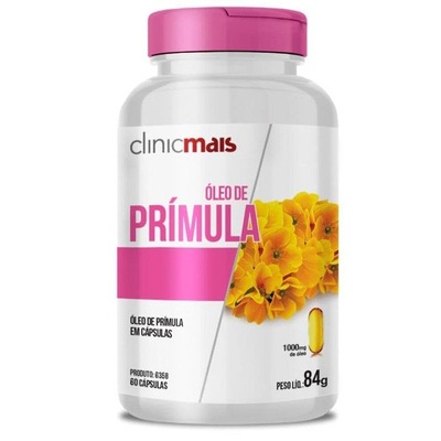 Kit Óleo de Prímula CháMais - 1000mg 60 Cápsulas - 5 Unidades - Foto 2