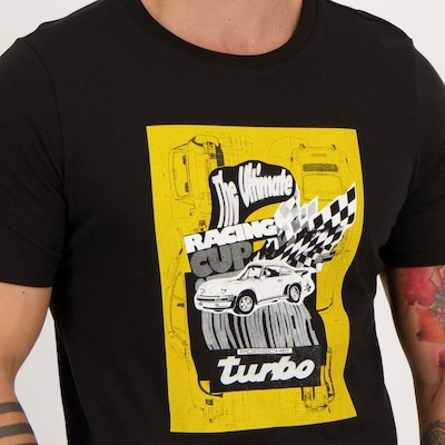 Camiseta Puma Porsche Legacy Graphic - Masculina - Foto 4