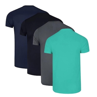 Kit de Camisetas Penalty X Plus Size com 4 Unidades - Masculina - Foto 1