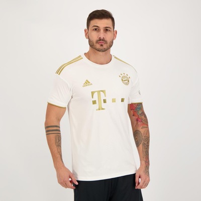 Camisa adidas Bayern Away 2023 - Masculina - Foto 5