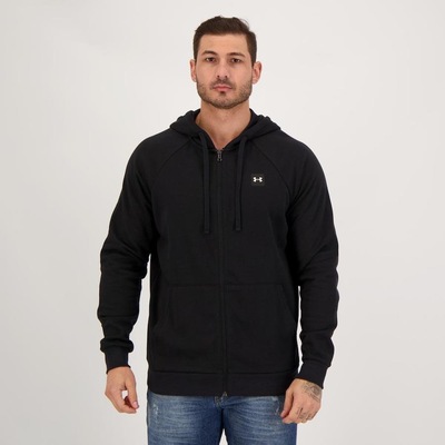 Jaqueta Under Armour Rival Fleece FZ Hoodie - Masculina - Foto 1
