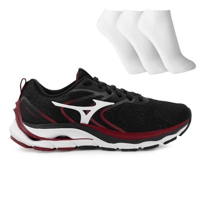 Kit Tênis Mizuno Dynasty 4 com 3 Pares de Meias - Masculino - Foto 1