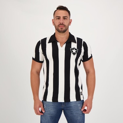 Camisa Futfanatics Botafogo Retrô 1962 7 - Masculina - Foto 1
