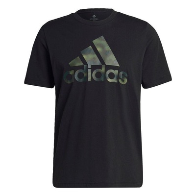 Camiseta adidas Estampada Essentials Camo - Masculina - Foto 1