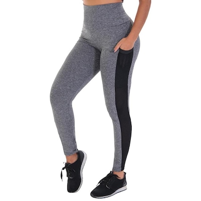 Calça Legging Microfibra Frimodas Cós Alto Fitness - Feminina - Foto 1