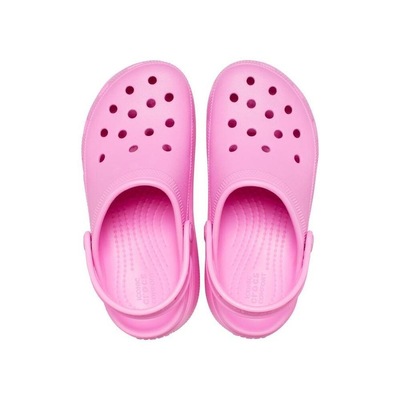 Sandália Crocs Cutie Clog Taffy Pink - Infantil - Foto 5