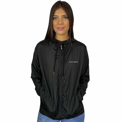 Jaqueta Corta Vento com Capuz WSS Light Natação - Feminina - Foto 1