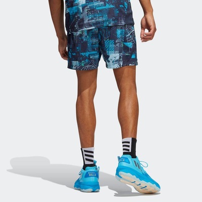 Bermuda adidas Dame D.O.L.L.A. - Masculina - Foto 6