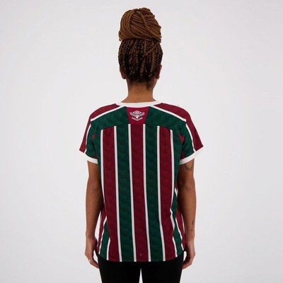 Camisa do Fluminense I 2020 Umbro - Feminina - Foto 3