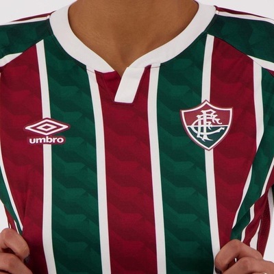 Camisa do Fluminense I 2020 Umbro - Feminina - Foto 4