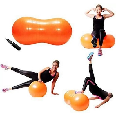 Bola Feijão Inflável Hidrolight FL26 Anti Estouro com Bomba - 90cm x 45cm - Foto 6