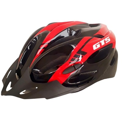 Capacete para Bike GTS Mtb Led Sinalizador - Adulto - Foto 1