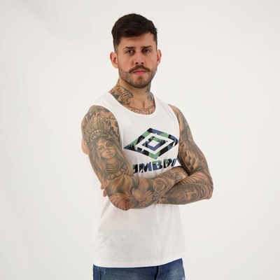 Camiseta Regata Umbro Diamond Beach - Masculina - Foto 2