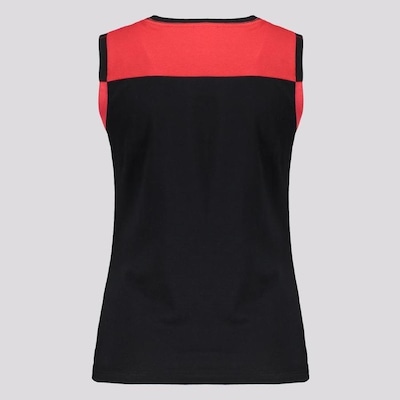 Camiseta Regata Futfanatics Flamengo Compile - Feminina - Foto 2