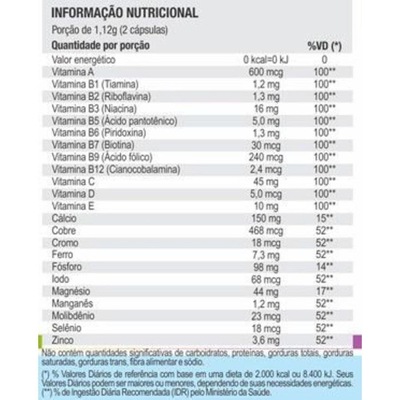 Kit de Bioviton Multivitamínico Unilife - 120 Cápsulas - 3 Unidades - Foto 3