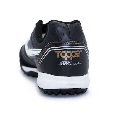 Chuteira Society Topper Maestro Td Iv - Adulto - Foto 4