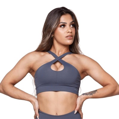 Top Fitness AVA Fitness Suplex Transpassado - Adulto - Foto 1