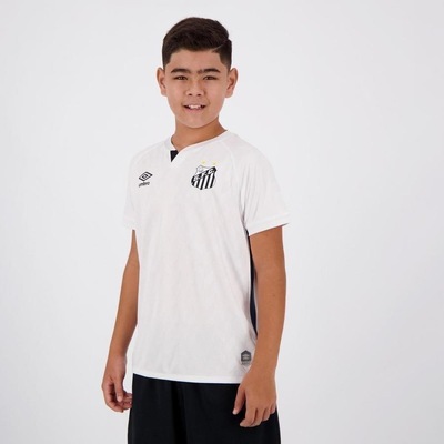 Camisa do Santos I 20 Umbro - Infantil - Foto 2